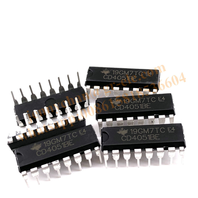 New original CD4051BE CD4051 in-line DIP-16 analog switch chip IC