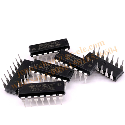 The new original CD4069BE CD4069 Logic chip IC inverter chip DIP-14