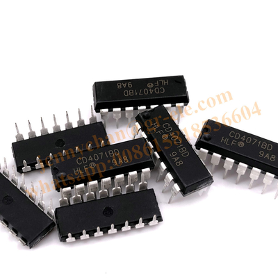 New original CD4071BE CD4071 in-line DIP-14 logic chip/binary counting chip