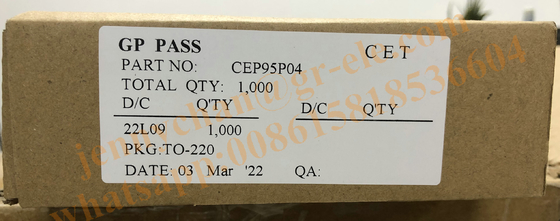 New original CEP95P04 TO-220 P tube -40V-93A field effect tube