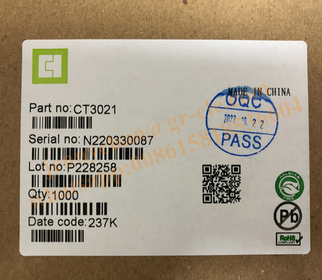 The new original CT3021 DIP-6 random phase photocoupler chip is compatible with MOC3021