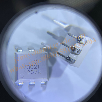 The new original CT3021 DIP-6 random phase photocoupler chip is compatible with MOC3021