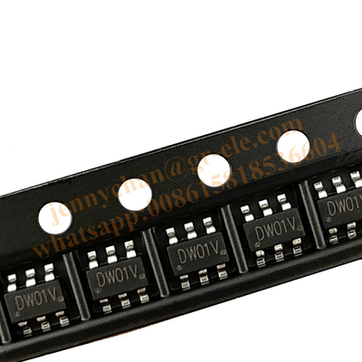 New original DW01V patch SOT23-6 DW01 upgraded lithium battery charging protection chip IC