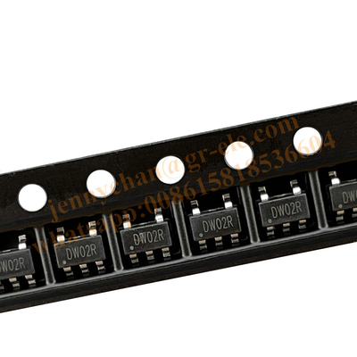 New original DW02R SOT23-5 2-in-1 lithium battery protection IC chip