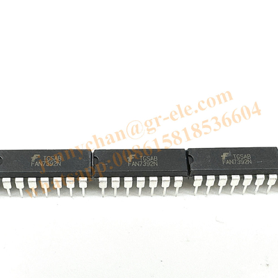 New original FAN7392N FAN7392 DIP-14 high side and low side gate driver IC chips