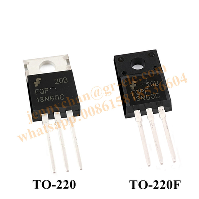FQPF13N60C MOSFET 13N60 13A 600V in-line Plastic sealed TO-220F