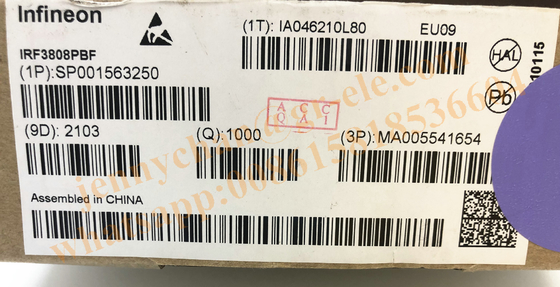 New original IRF3808PBF IRF3808 TO-220 N channel MOS FET