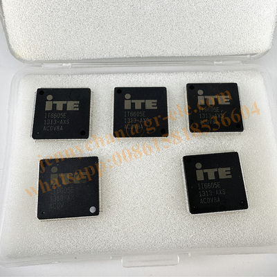 New IT6605E QFP frequency conversion chip HDMI HD conversion HD chip
