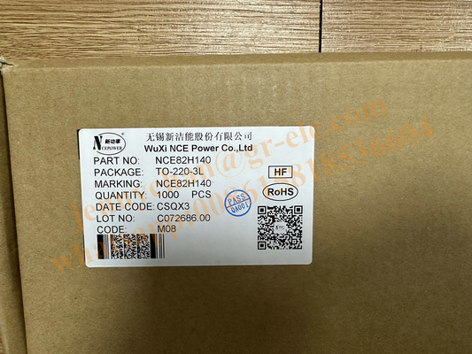 NCE82H140 140A/82V TO-220 N channel-field-effect triode