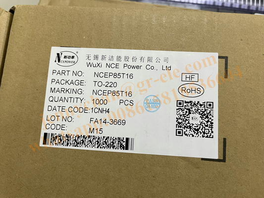 NCEP85T16 TO-220 electric vehicle controller field effect MOS tube 160A 85V import
