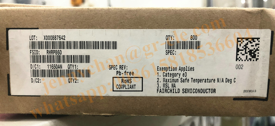 RHRP860 Fast Recovery Diode 8A 600V TO-220
