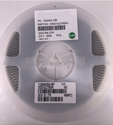 2010 5% 27R 27 Ohms ±5% 0.75W 3/4W SMD Chip Resistor 2010 5025 Metric Moisture Resistant Thick Film