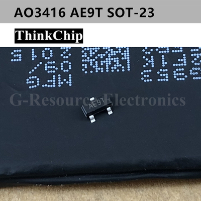 AO3416  AO3418 A0LA SOT-23 N-Channel 20V 3A (Ta) 1.4W (Ta) SMD mosfet transistor