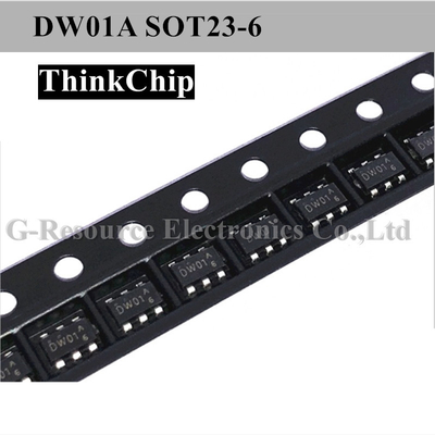 3 Voltage Regulator Ic DW01A DW01B DW01FA SOT23-6 SMD Lithium Battery Protection