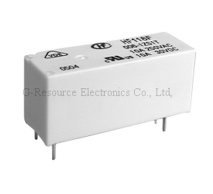 HF118F Miniature High Power Relay 10A 250VAC Long Service Lifetime