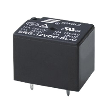 12V 7A 10A 15A Electromagnetic Control Relay  SRG-12VDC-CL SRG Series