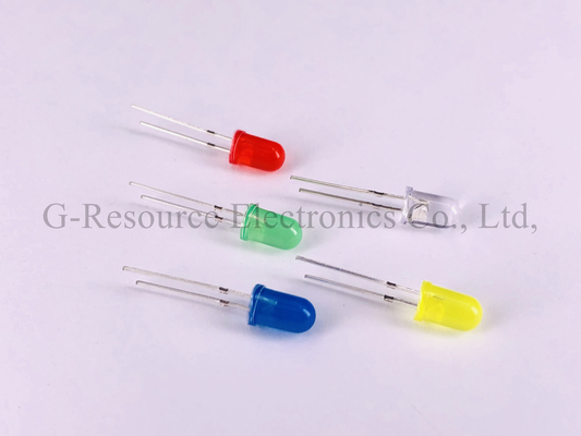 0.06W 5mm Light Emitting Diode White Red Yellow Blue Green 1.6*0.8*0.6mm
