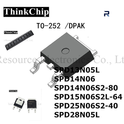 INFINEON n Channel Mosfet Transistor TO-252 SPD13N05L SPD14N06 SPD14N06S2-80 SPD15N06S2L-64
