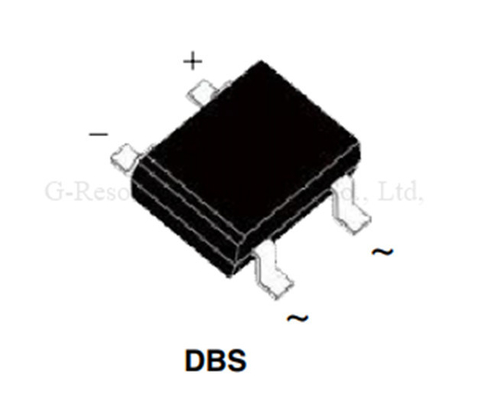 Long Lifespan High Power Rectifier Diode DB101S DB102S DB103S DB104S DBS SERIES