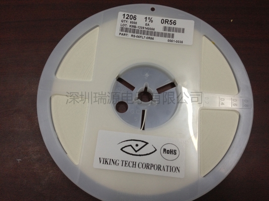 1% 0R33 0R22 RS-06FL7-0R56 VIKING 1206 SMD Chip Resistor
