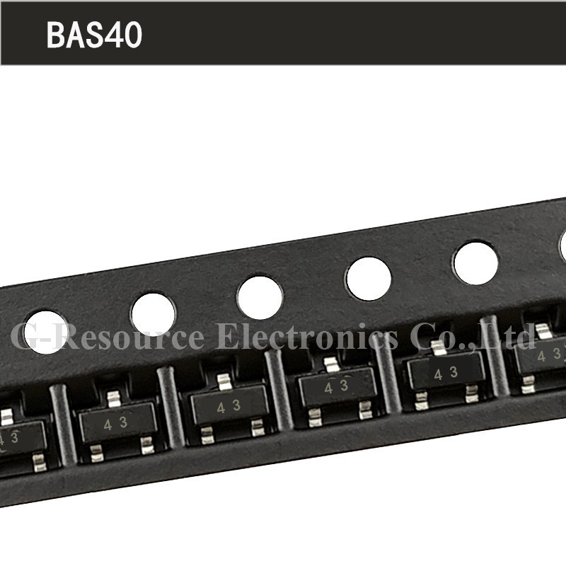 In40 Diode BAS40S Schottky Diode 40V 20uA In Low Voltage High Frequency Inverters