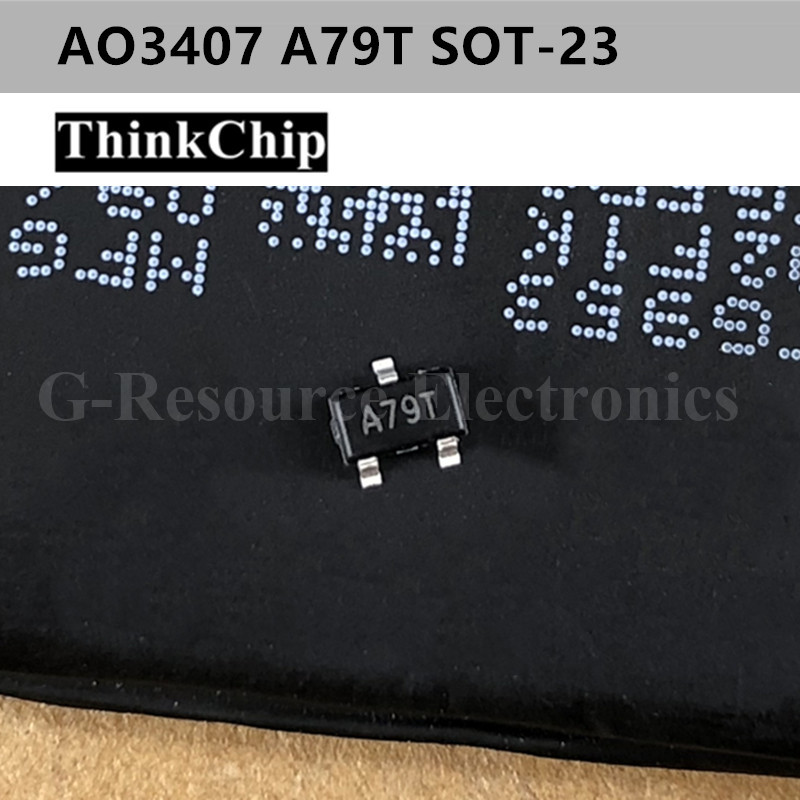 AO3407 AO3404 A79T SOT-23 A79T P-Channel -30V -4.1A T1.4W SMD mosfet ...