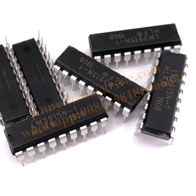 New original LM3915N-1 LED bar chart shows driver chip in line with DIP18 LM3915
