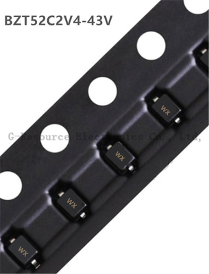 Silicon Surface Mount Precision High Power Diode SOD-123 BZT52C2V4-43V